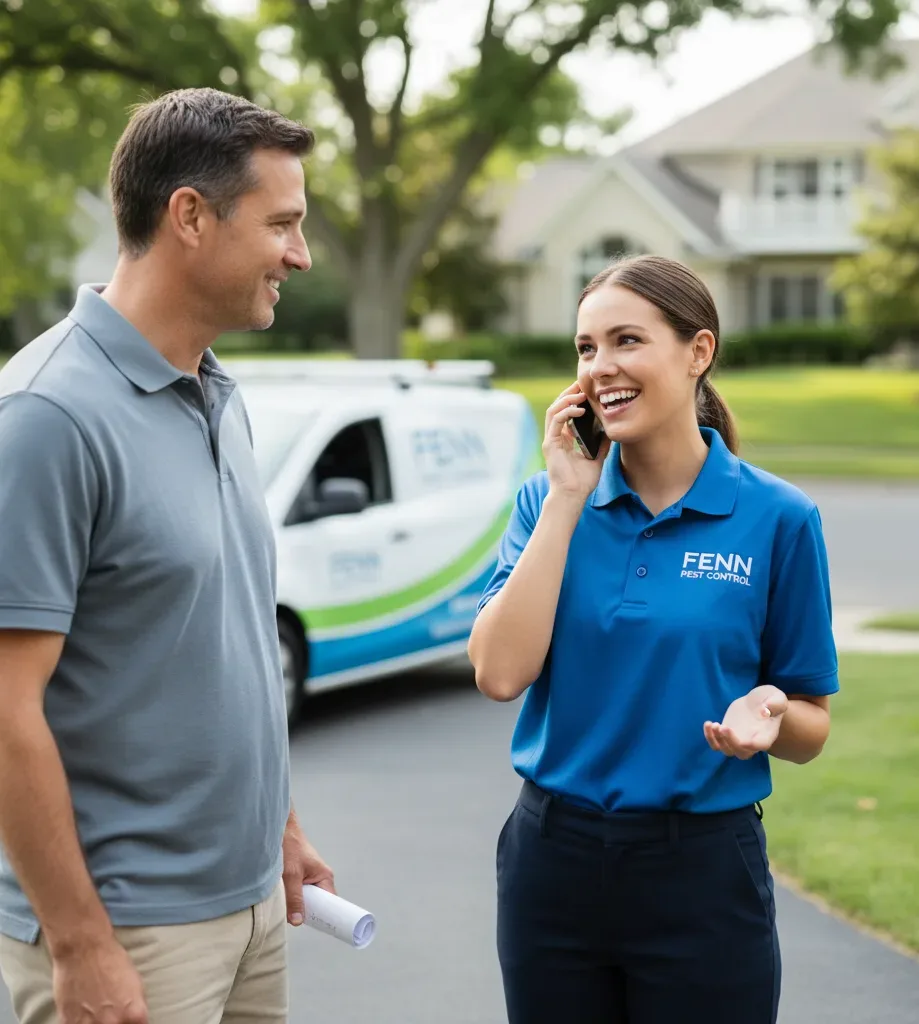 Fenn Pest Control customer support in Mercer